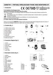 Velleman CAMSETW11 Manual De Instrucciones