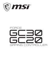 MSI FORCE GC30 Manual De Instrucciones