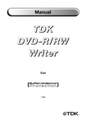 TDK DVW-A020106 Manual Del Usuario