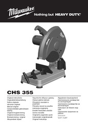 Milwaukee CHS 355 Instrucciones Originales