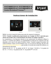 Bryant Evolution Connex SYSTXBBECC01-B Instrucciones De Instalación