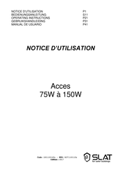 SLAT 180110016Ea Manual De Usuario