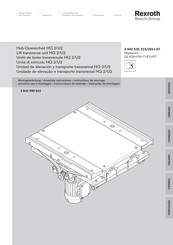 Bosch Rexroth HQ U2 Instrucciones De Montaje