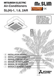 Mitsubishi Electric Mr.SLIM SL-1AR Manual De Instalación