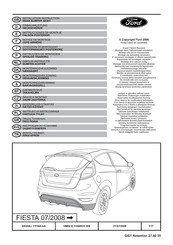 Ford SK8A6J 17F884 AA Instrucciones De Montaje