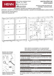 HENN D238-130 Instrucciones De Montaje