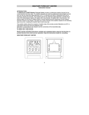 Meteotronic START Instrucciones De Manejo