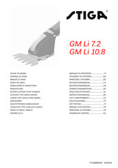 Stiga GM li 10.8 Uso Y Mantenimiento