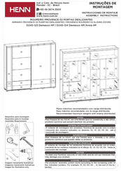 HENN D243-123 Instrucciones De Montaje