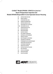 Merit Medical Critikit SP4500 Instrucciones De Uso