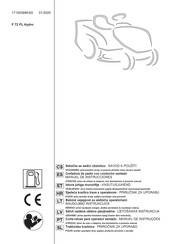 Stiga F 72 FL Manual De Instrucciones