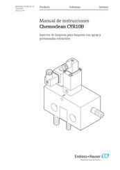 Endress+Hauser Chemoclean CYR10B Manual De Instrucciones