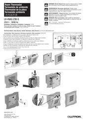 Lutron LR-HVAC-230-S Instalación