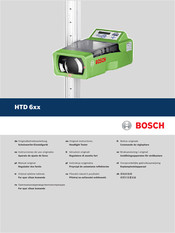 Bosch HTD 6 Serie Instrucciones De Uso Originales