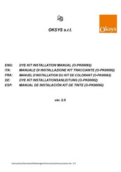 Oksys O-PK00092 Manual De Instalación