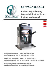 GRAVEDA GRASPRESSO GP3-20 Manual De Instrucciones