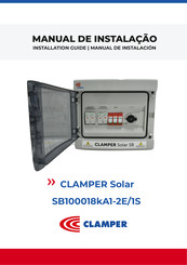 Clamper Solar SB100018kA1-2E/1S Manual De Instalación