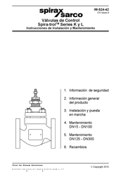 Spirax Sarco Spira-trol LEA63 Instrucciones De Instalación Y Mantenimiento