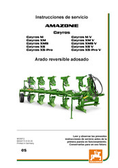 Amazone Cayros XM 950 S Instrucciones De Servicio