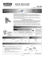 Helvex PIA-100 Guia De Instalacion