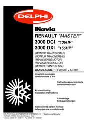 Delphi Diavia 3000 DCI Instrucciones Para El Montaje