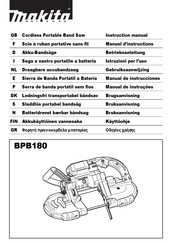 Makita BPB180 Manual De Instrucciones