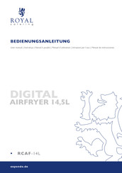 Royal Catering RCAF-14L Manual De Instrucciones