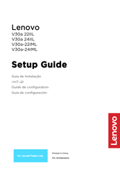 Lenovo V30a 22IIL Guía De Configuración