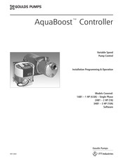 Goulds Pumps AquaBoost 1AB1 Guía De Instalación, Programación Y Funcionamiento