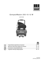 Schneider Airsystems CompactMaster 250-10-12 W Manual De Instrucciones