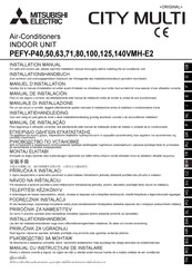 Mitsubishi Electric CITY MULTI PEFY-P71VMH-E2 Manual De Instalación