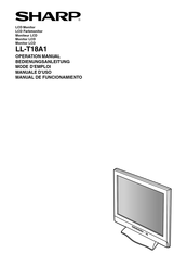 Sharp LL-T18A1 Manual De Funcionamiento