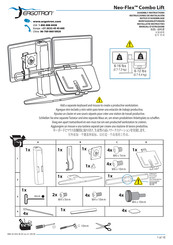 Ergotron Neo-Flex Combo Lift Instrucciones De Instalación