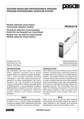 Paso PM2024-B Instrucciones De Empleo