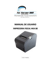 The Factory HKA HKA 80 Manual De Usuario