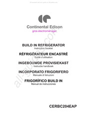 CONTINENTAL EDISON CERBC204EAP Manual De Instrucciones