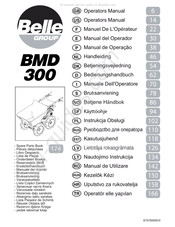 Belle Group BMD 300 Manual Del Operador