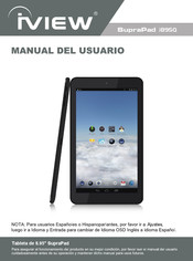 IVIEW SupraPad i895Q Manual Del Usuario