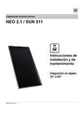 De Dietrich SUN 211 Instrucciones De Instalación Y De Mantenimiento