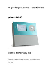 Prozeda primos 600 SR Manual De Montaje Y Uso