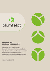 Blumfeldt Liquidflow 1200 INOX Pro Manual Del Usuario