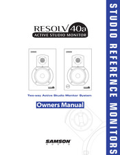 Samson Audio RESOLV 40a Manual Del Propietário