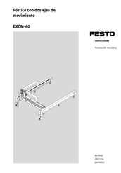 Festo EXCM-40 PF Serie Instrucciones