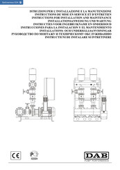 DAB 1-2-3 K 70-80 Instrucciones Para La Instalación Y El Mantenimiento