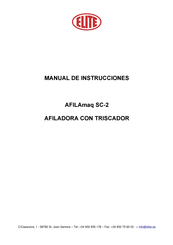 Elite AFILAmaq SC-2 Manual De Instrucciones