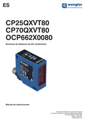 Wenglor CP70QXVT80 Manual De Instrucciones