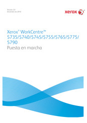 Xerox WorkCentre 5775 Puesta En Marcha