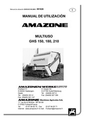 Amazone GHS 210 Manual De Utilización