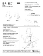 Brizo SOLNA 63220LF Manual Del Usuario