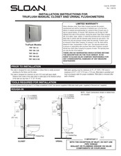 Sloan TRF 196-0.25 Instrucciones De Instalación